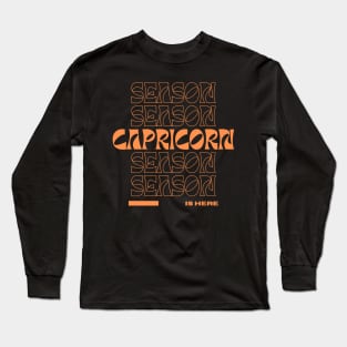Capricorn Season Long Sleeve T-Shirt